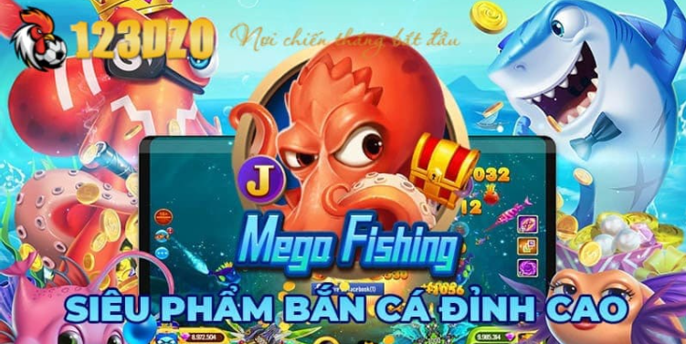 Mega Fishing là siêu phẩm hút khách nhất sảnh chơi Mega Fishing là siêu phẩm hút khách nhất sảnh chơi
